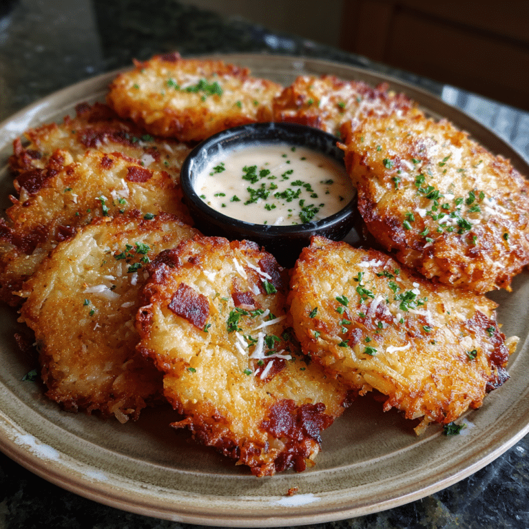 Crispy Rice Hash Browns with Creamy Center Recipe