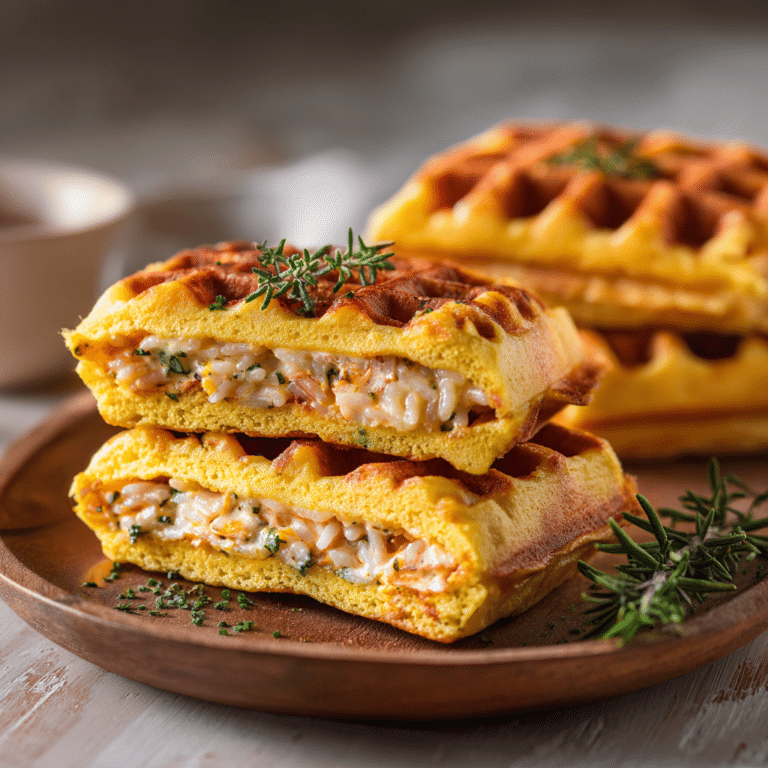 Creamy Rice-Stuffed Savory Pancake Bake Recipe