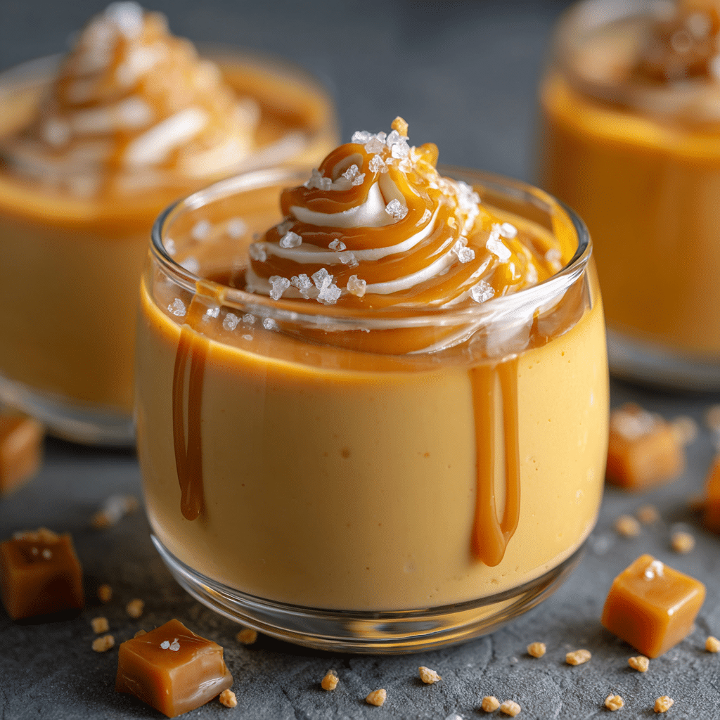Salted Caramel Mousse Recipe - Recipe Image