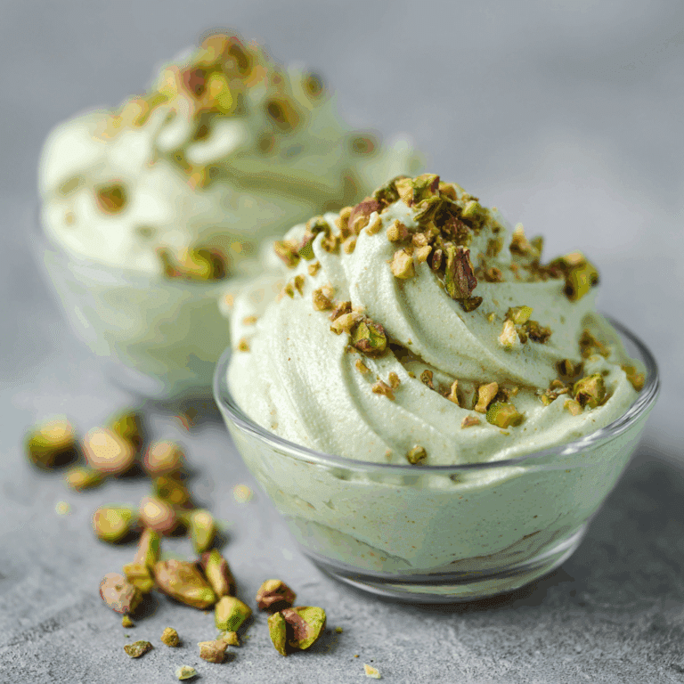 Pistachio Mousse Recipe