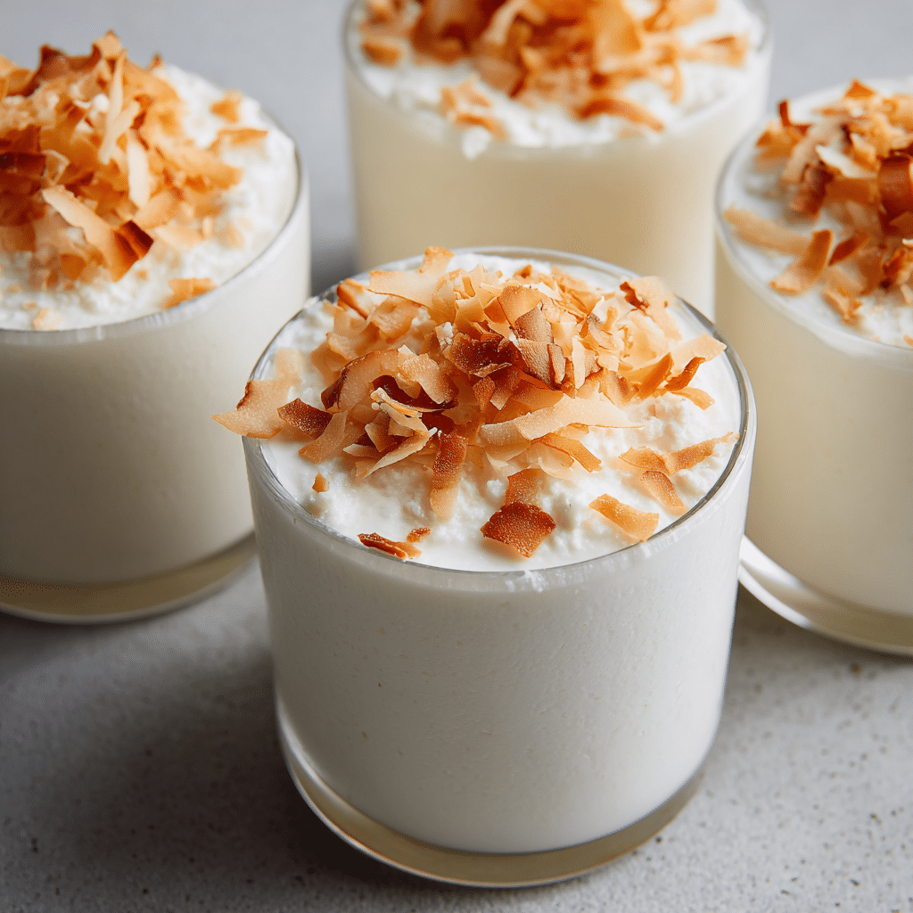 Coconut Cream Mousse Recipe - Recipe Image