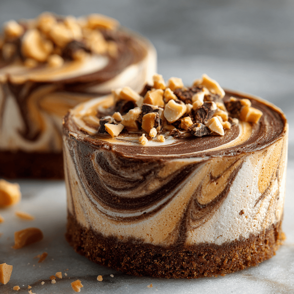 Peanut Butter Chocolate Swirl Mousse Recipe - Recipe Image