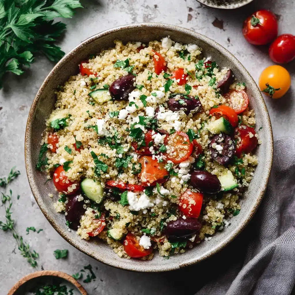 Mediterranean Quinoa Salad Recipe - Recipe Image