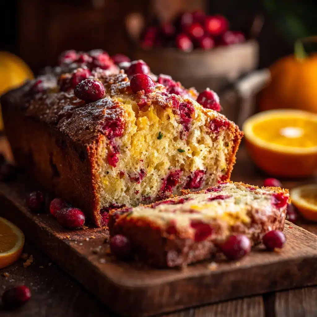 Cranberry Orange Loaf Recipe - Recipe Image