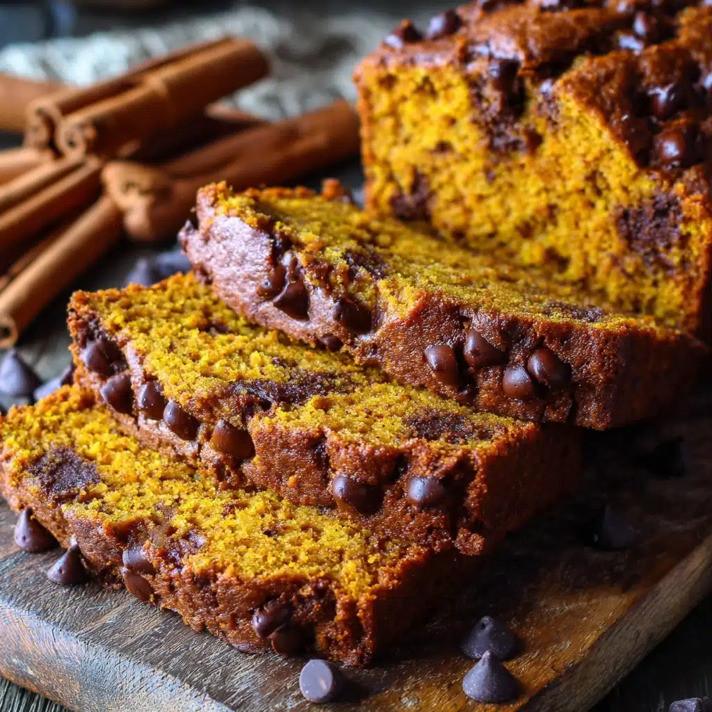 Pumpkin Chocolate Chip Bread Recipe - Recipe Image