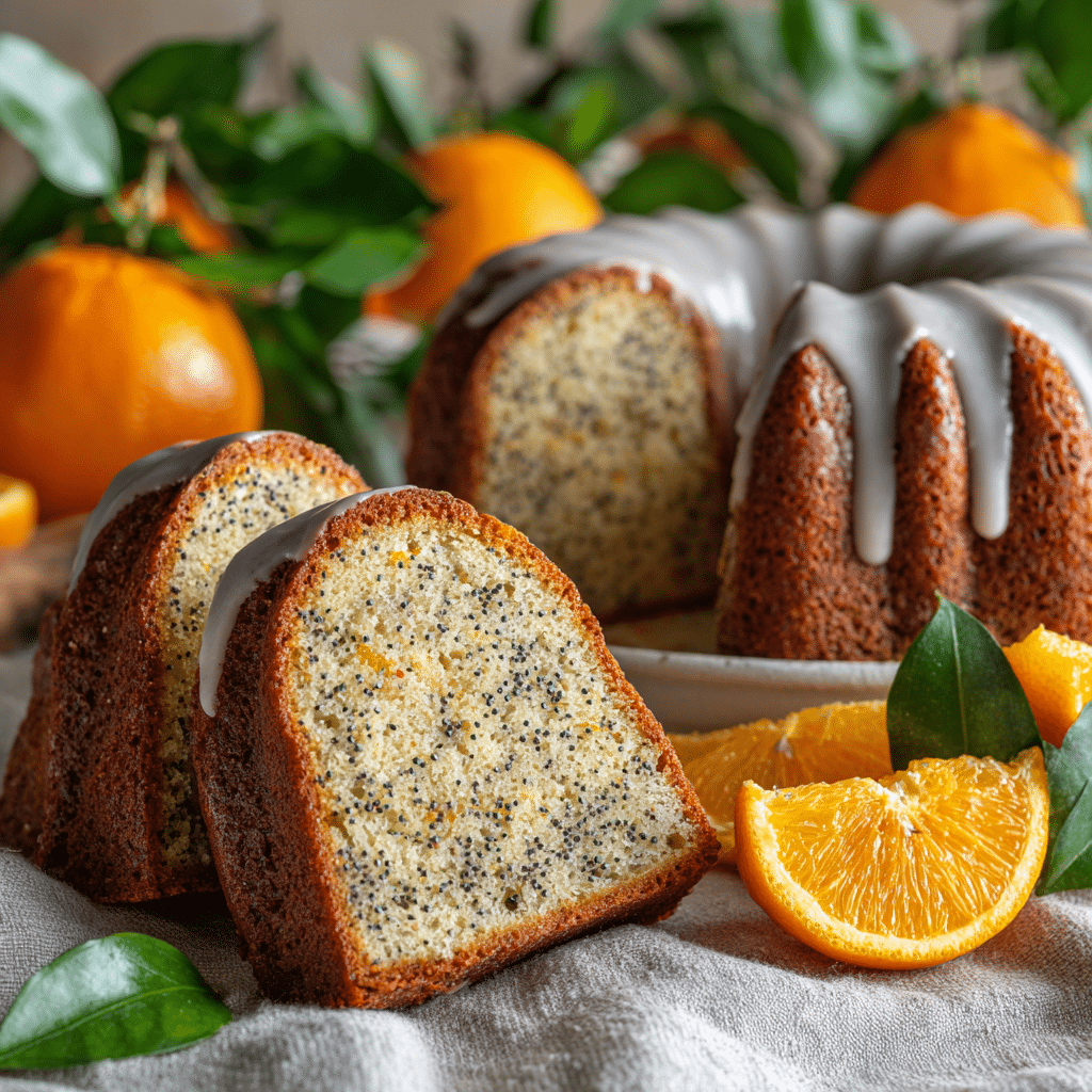 Orange Poppy Seed Cake Recipe - Recipe Image