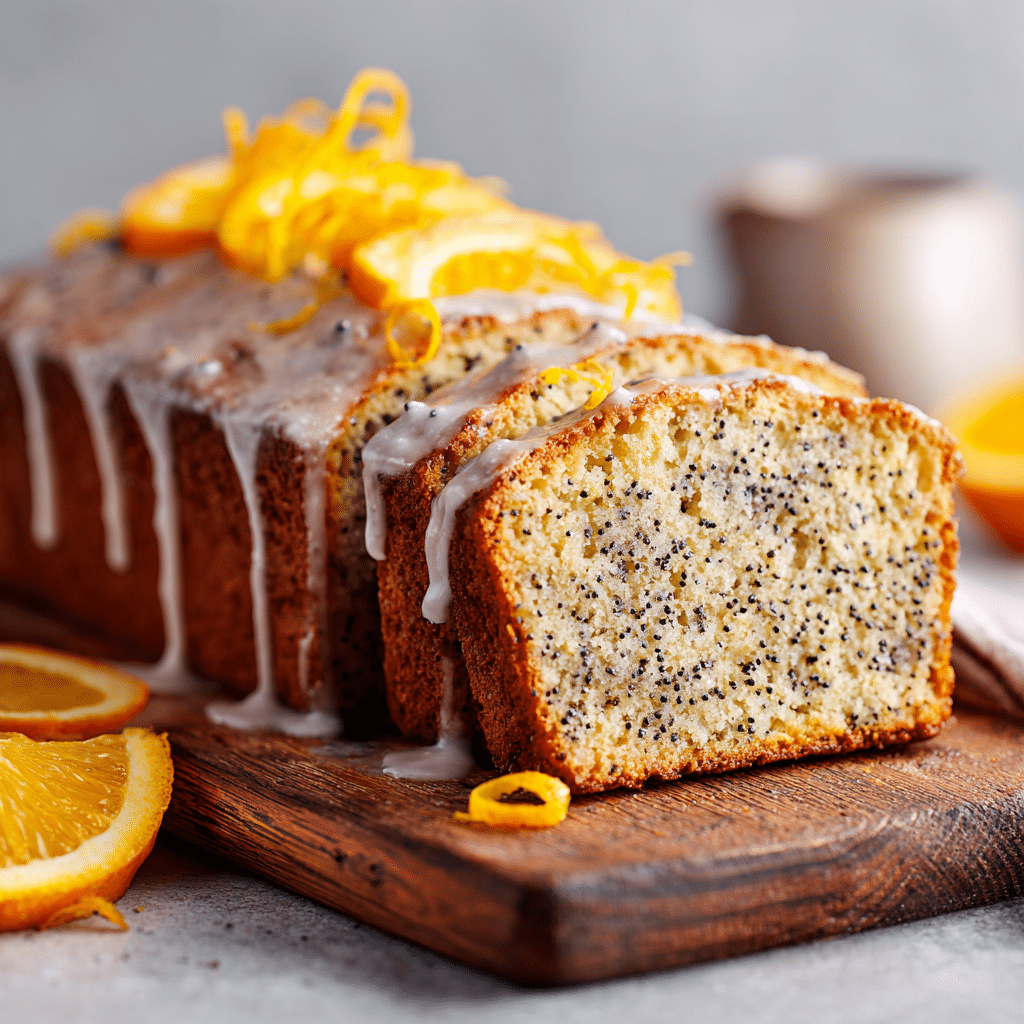 Orange Poppy Seed Cake Recipe - Recipe Image