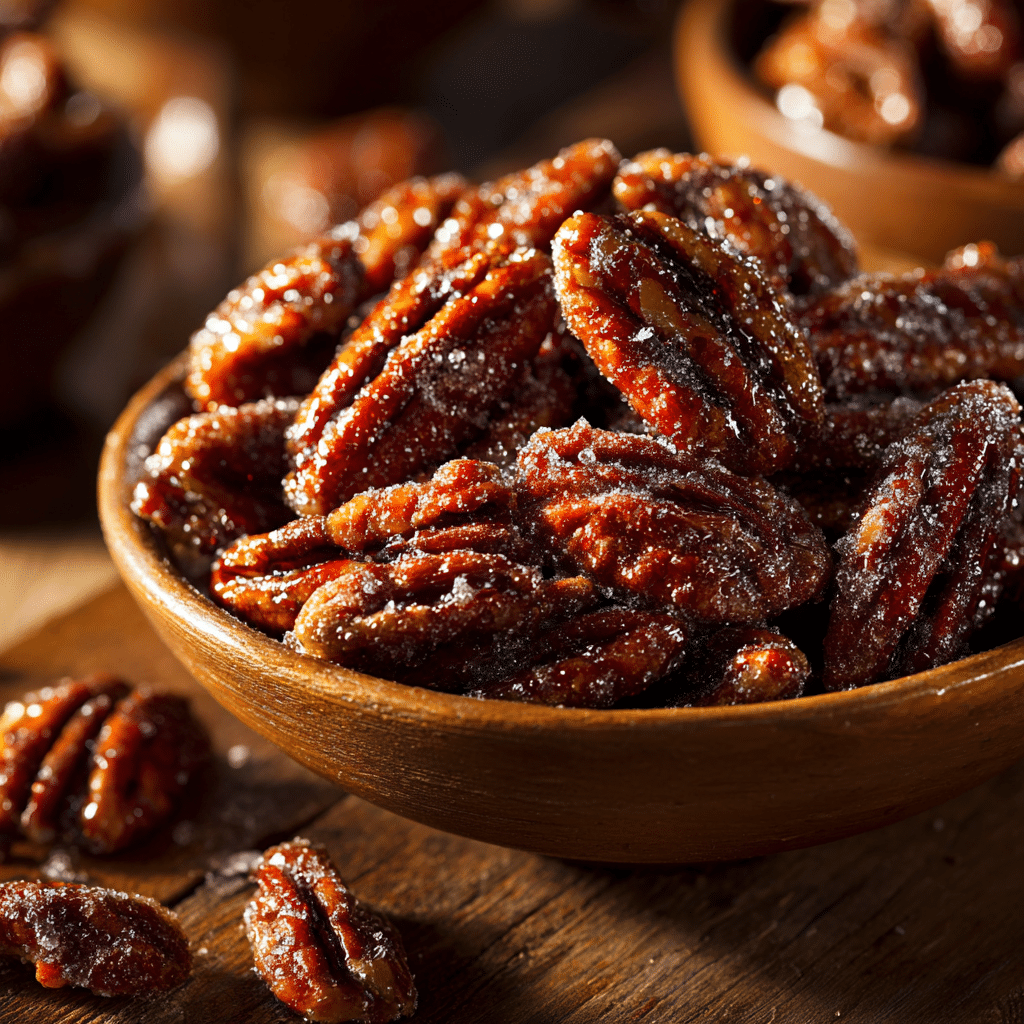 Easy Candied Pecans Recipe - Recipe Image