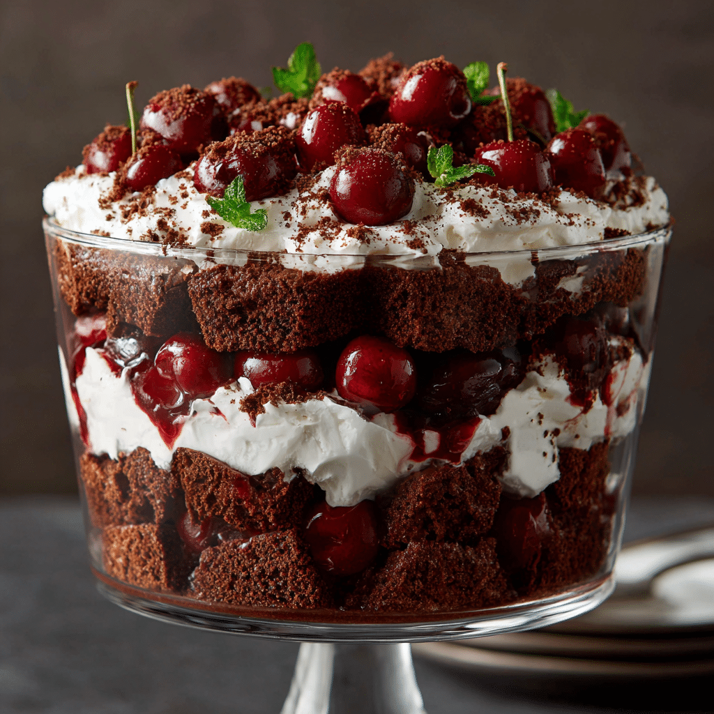 Black Forest Trifle Recipe - Recipe Image