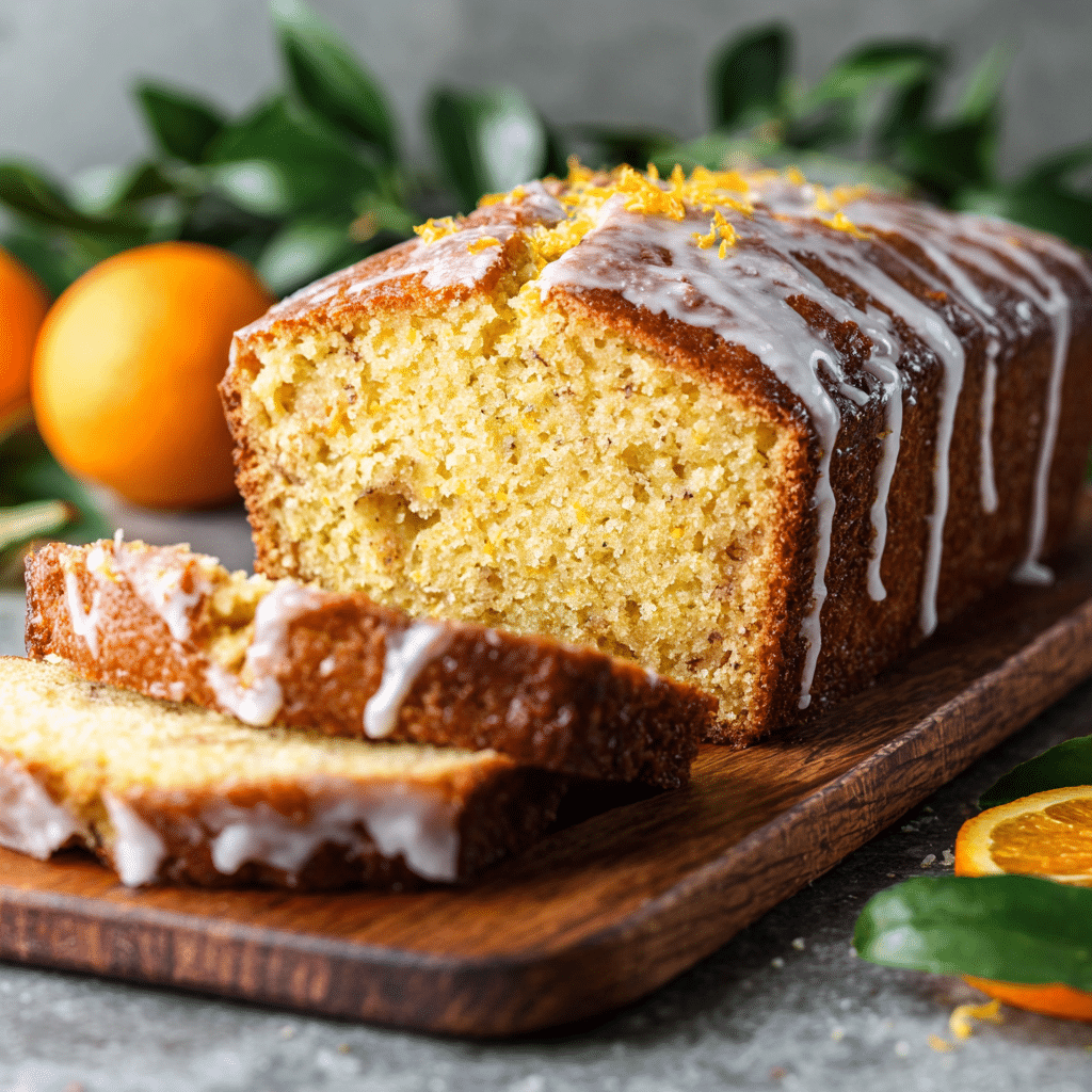 Christmas Spiced Orange Pound Cake Recipe - Recipe Image