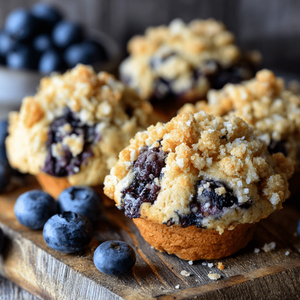 Blueberry Bliss Muffin Cookies with Crunchy Streusel Topping
 - Recipe Image