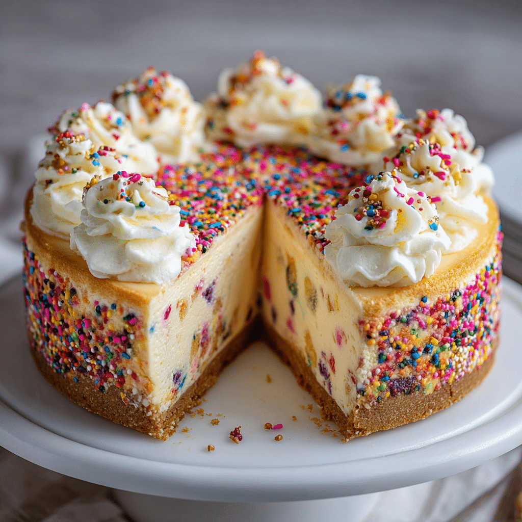 Birthday Cake Cheesecake Recipe