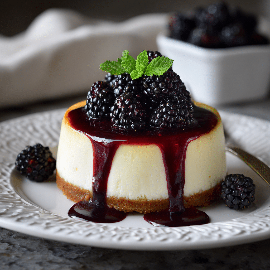 Blackberry Cheesecake Recipe - Recipe Image