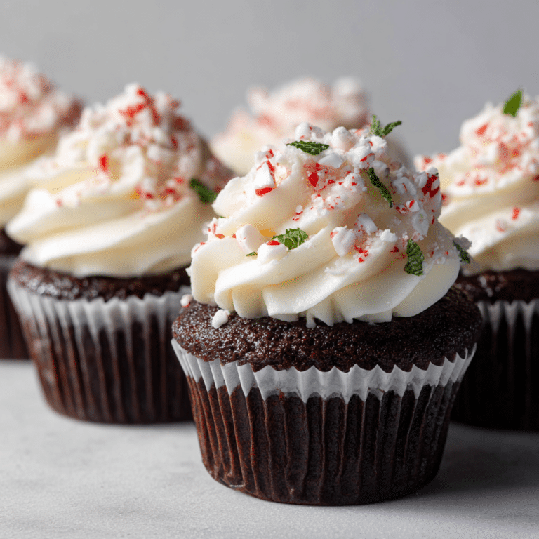 Candy Cane Cupcakes Recipe