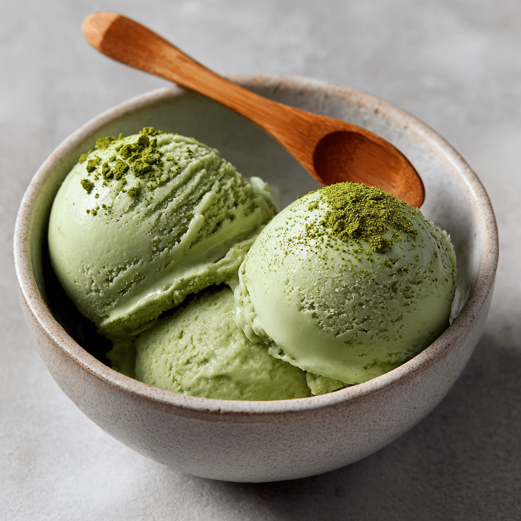 Matcha Ice Cream Recipe - Recipe Image