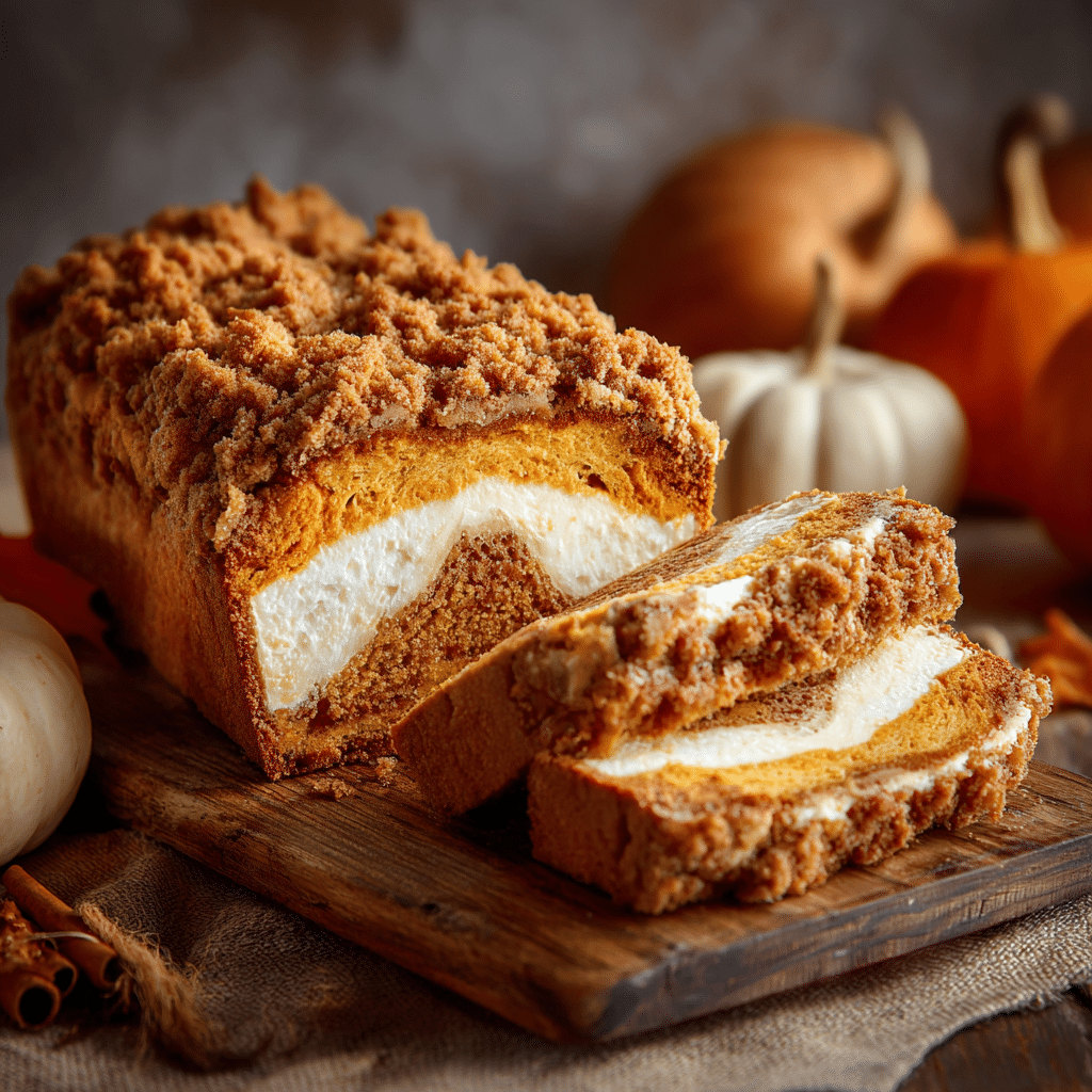 Moist Pumpkin Cream Cheese Bread Recipe - Recipe Image