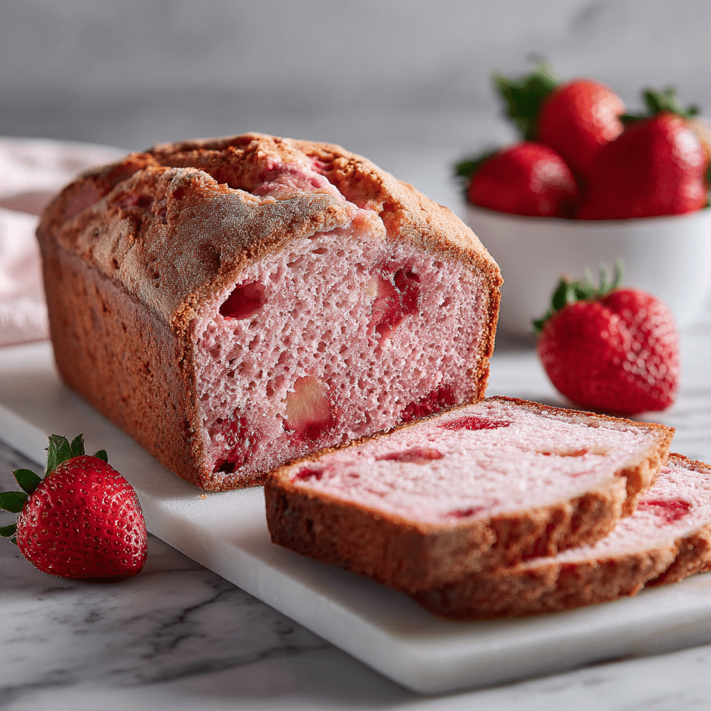 Moist Strawberry Bread (One Bowl) Recipe - Recipe Image