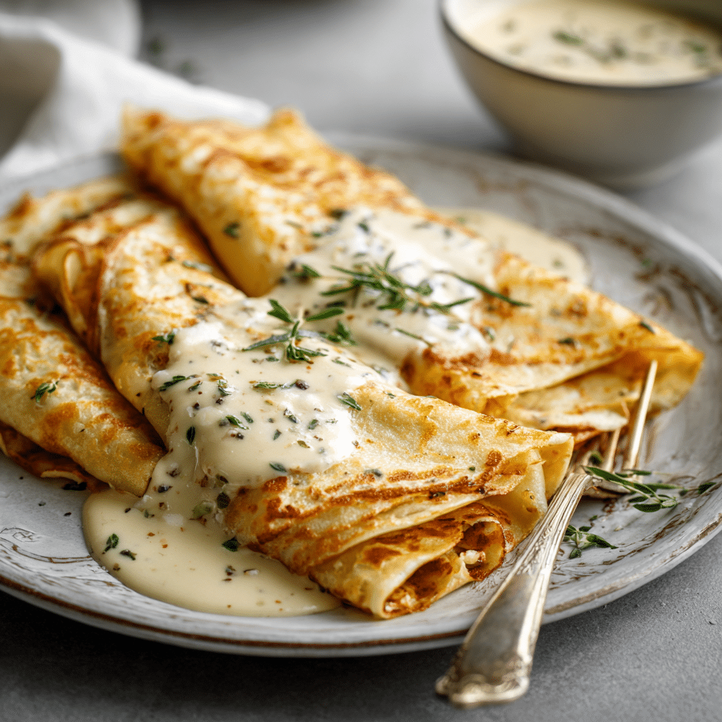 crepes with creamy béchamel sauce
Print Recipe - Recipe Image