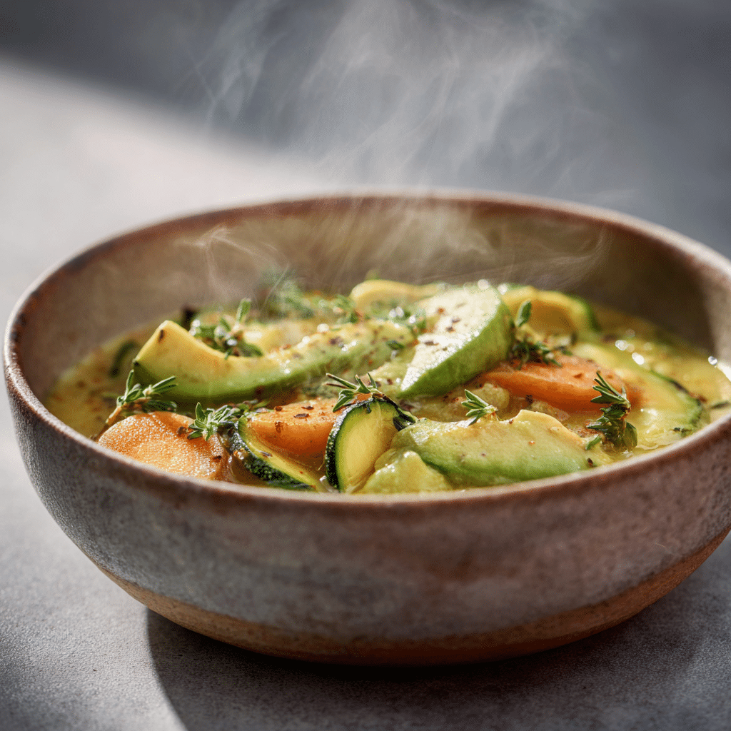Warm Avocado & Vegetable Stew Recipe - Recipe Image