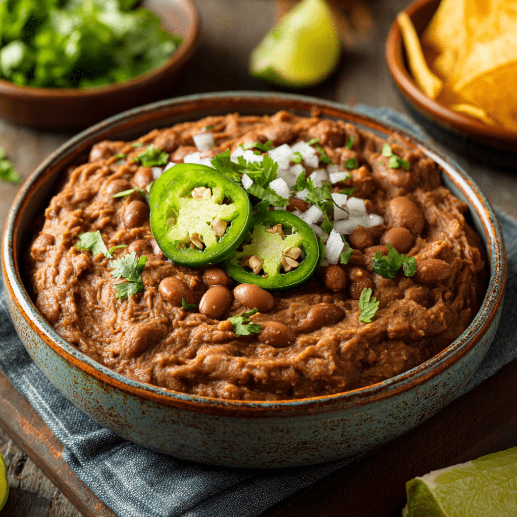Authentic Refried Beans Recipe - Recipe Image