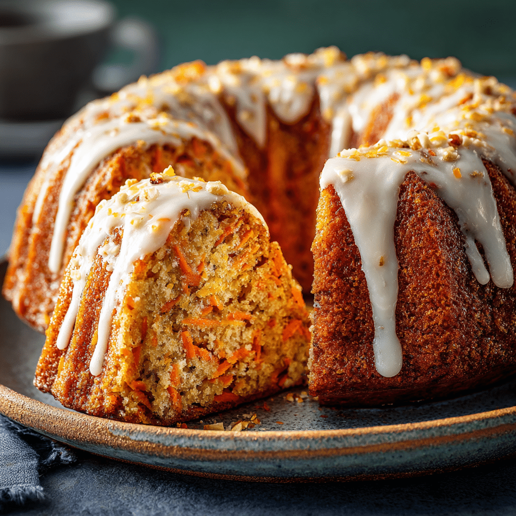 Carrot Bundt Cake Recipe - Recipe Image