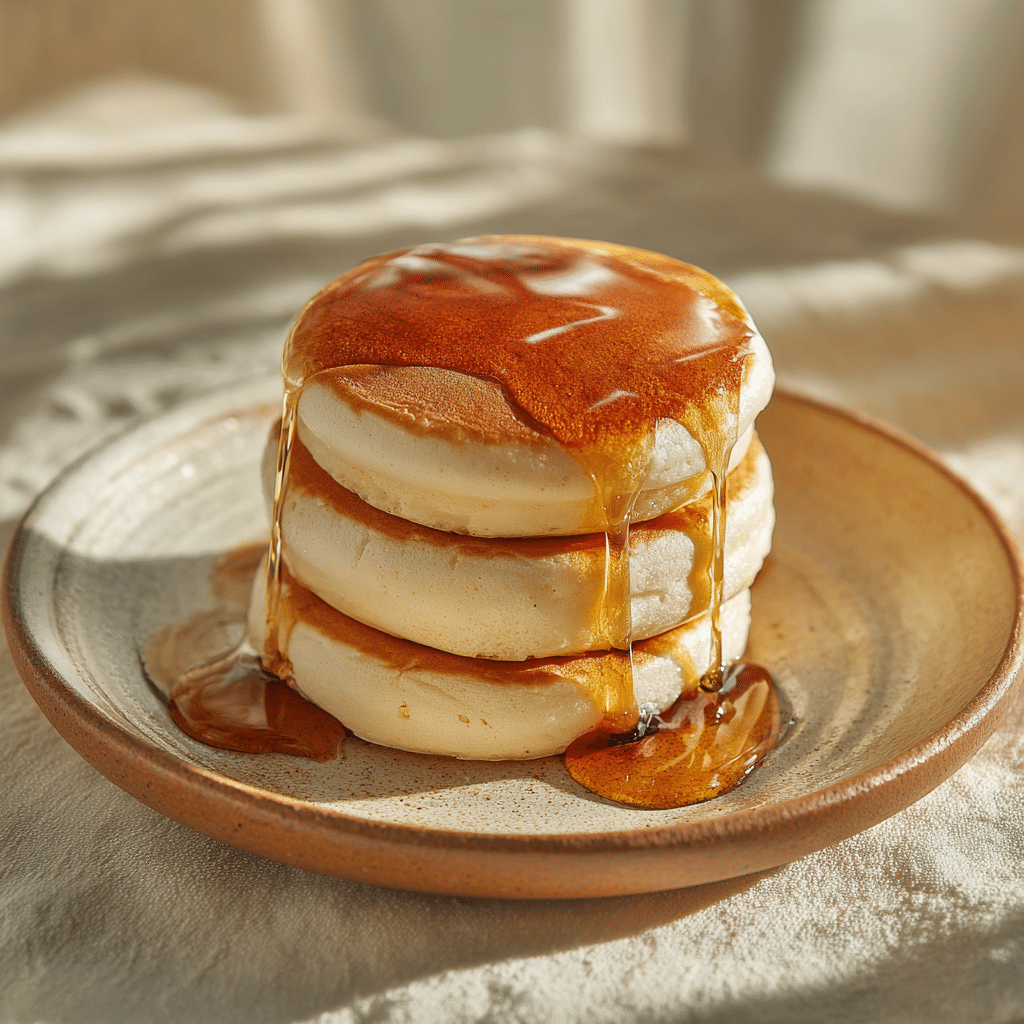 Vanilla Soufflé Hotcakes Recipe - Recipe Image