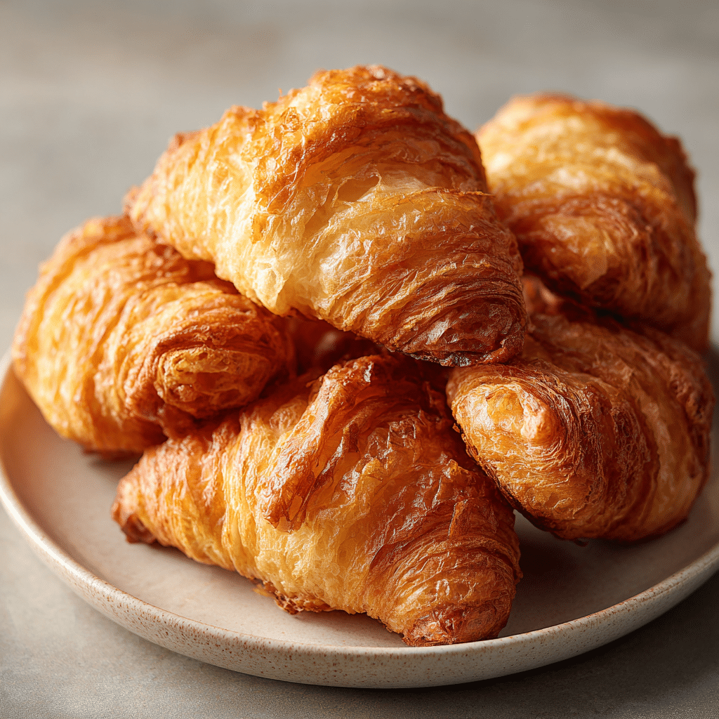 Crispy Rice Paper Croissants Recipe - Recipe Image