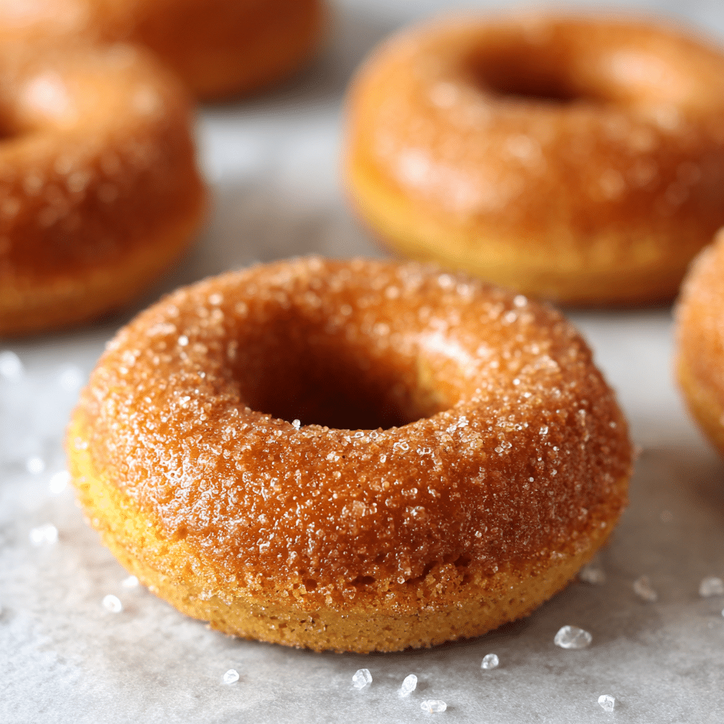 Brown Sugar Baked Donuts Recipe - Recipe Image