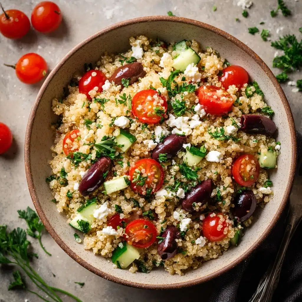 Mediterranean Quinoa Salad Recipe