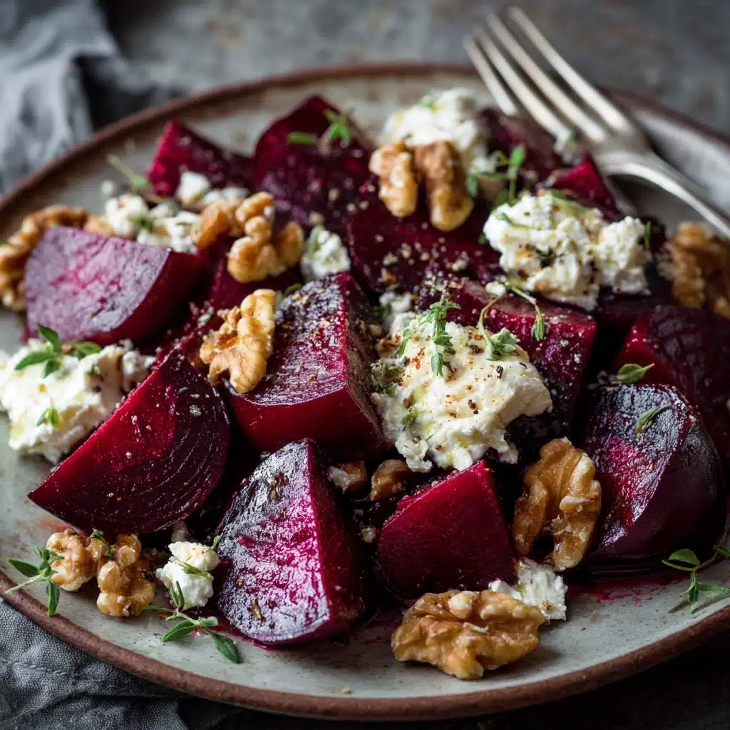 Roasted Beet and Goat Cheese Salad Recipe