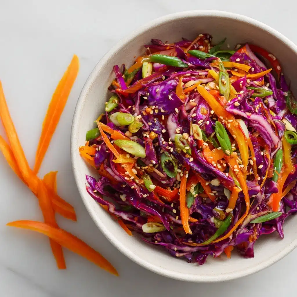 Asian-Inspired Cabbage Salad Recipe - Recipe Image
