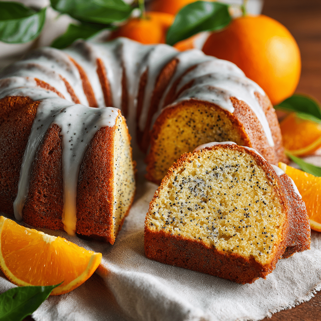 Orange Poppy Seed Cake Recipe - Recipe Image