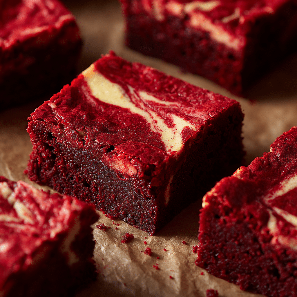 Red Velvet Brownies Recipe - Recipe Image