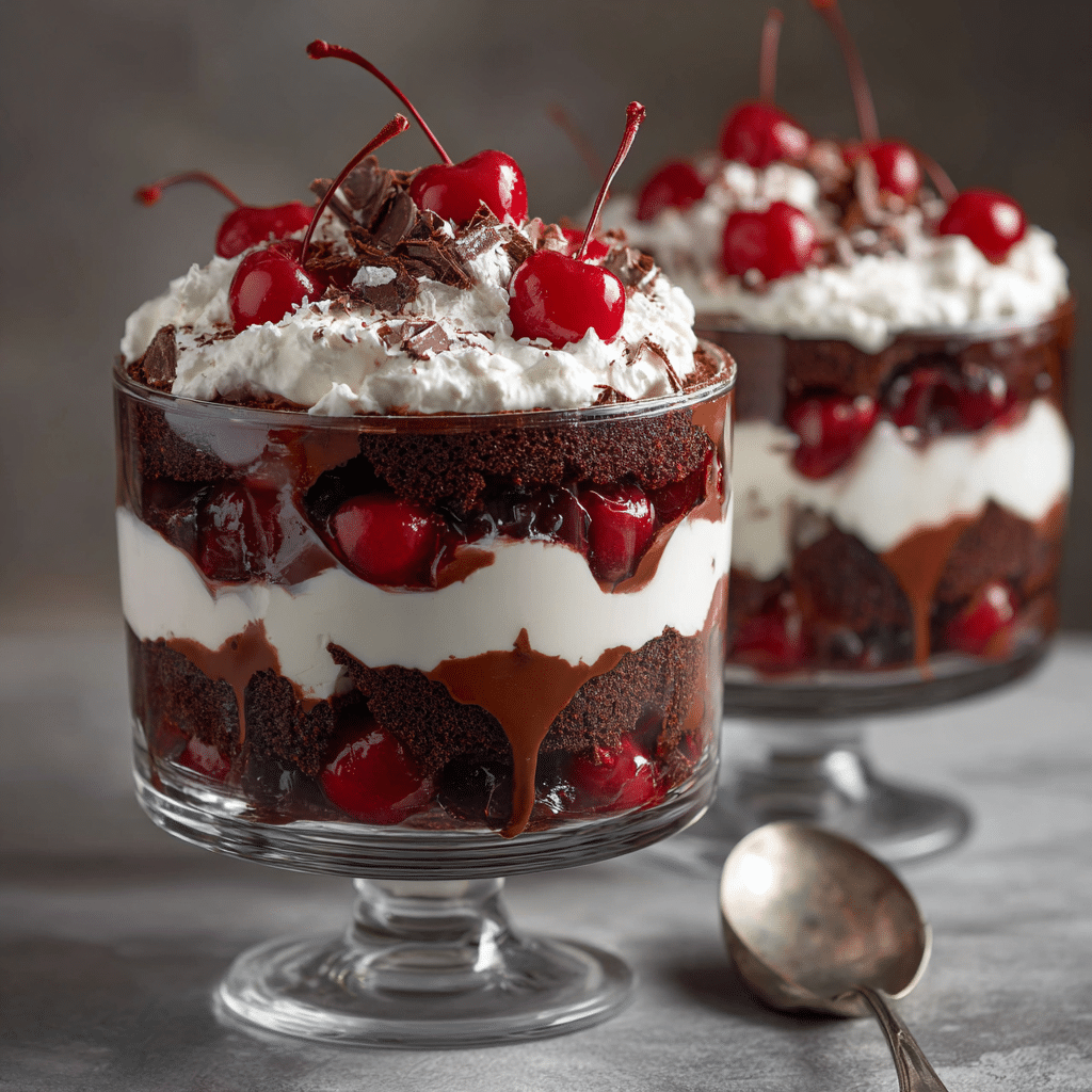 Black Forest Trifle Recipe - Recipe Image