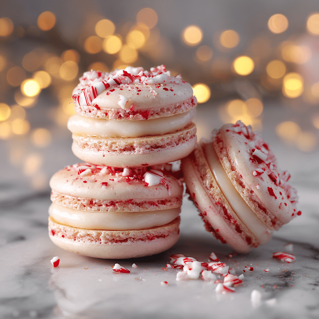 Peppermint Macarons Recipe - Recipe Image