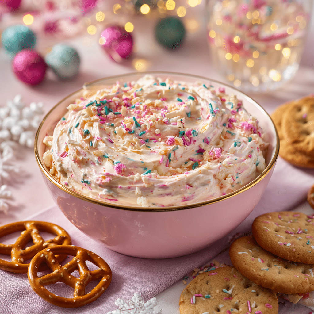 Christmas Tree Cake Dip Recipe - Recipe Image