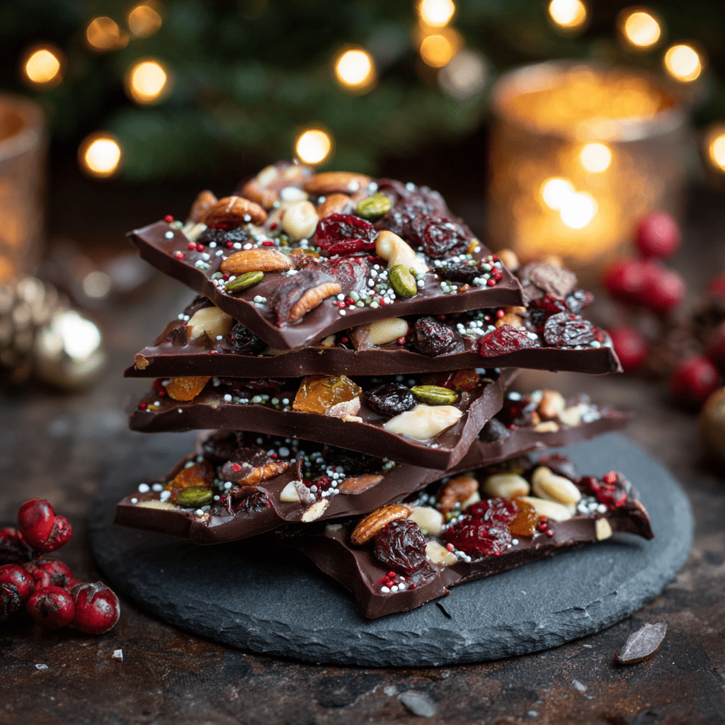 Festive Christmas Bark: Make Holiday Magic Today! Recipe - Recipe Image