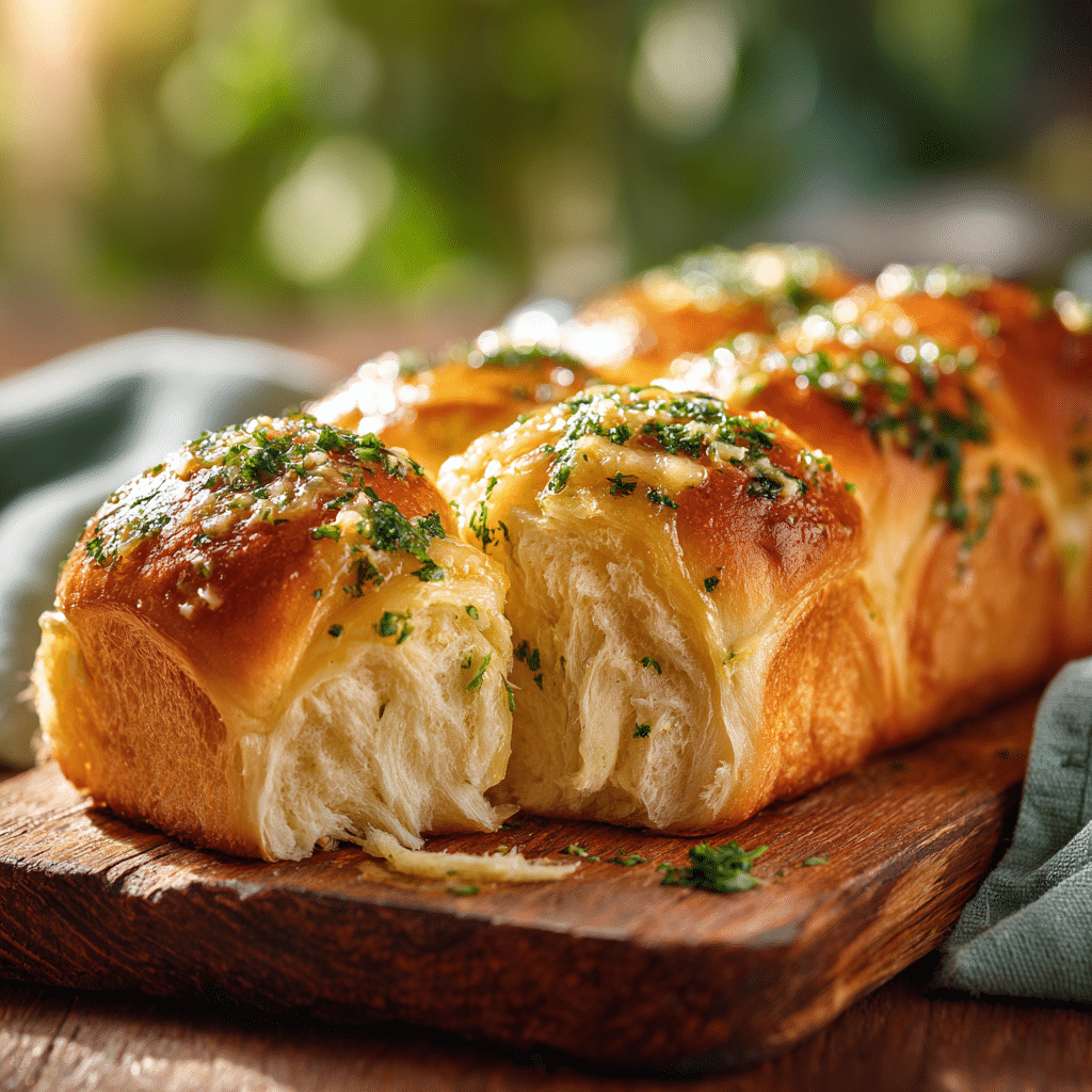 Best Butter Garlic Rolls (Extra Soft) Recipe - Recipe Image