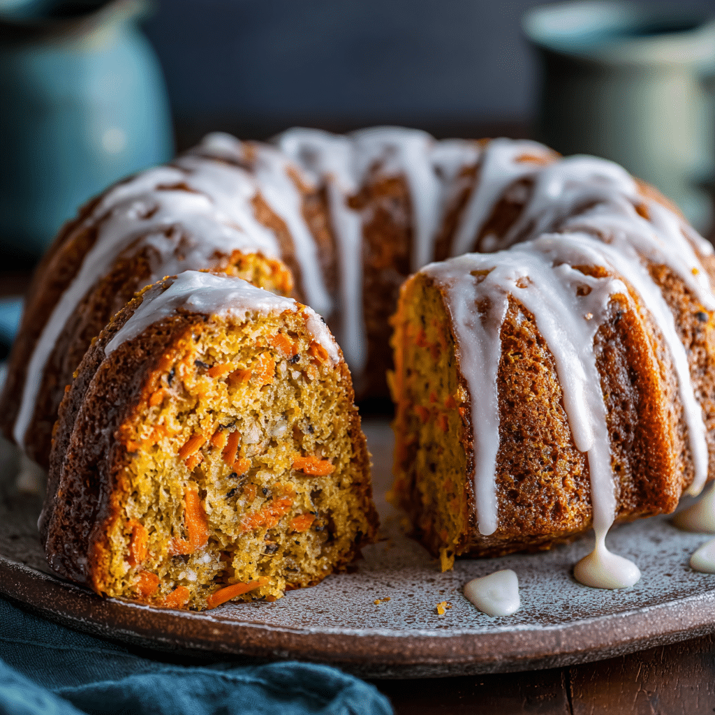 Carrot Bundt Cake Recipe - Recipe Image