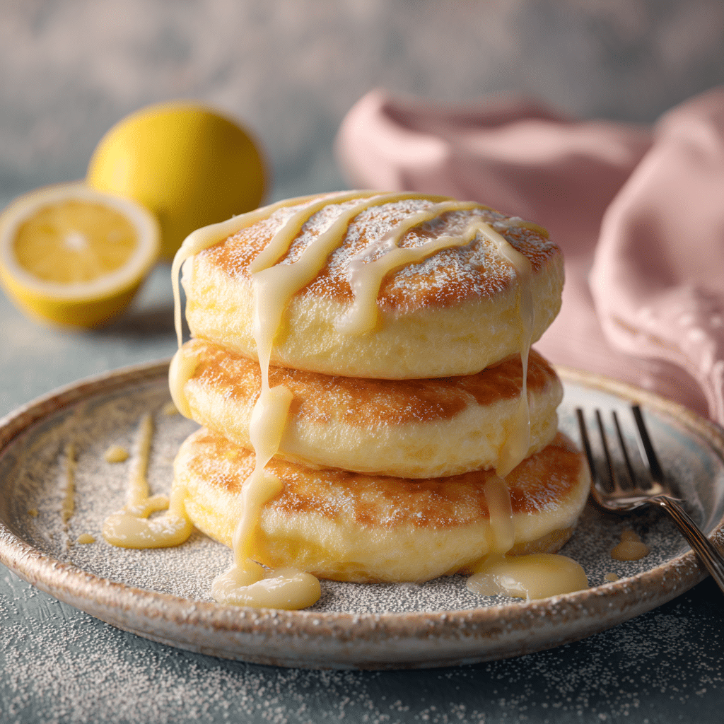 Lemon Soufflé Pancakes Recipe - Recipe Image