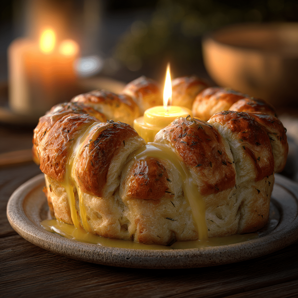 Butter Candle Bread Dip Recipe - Recipe Image