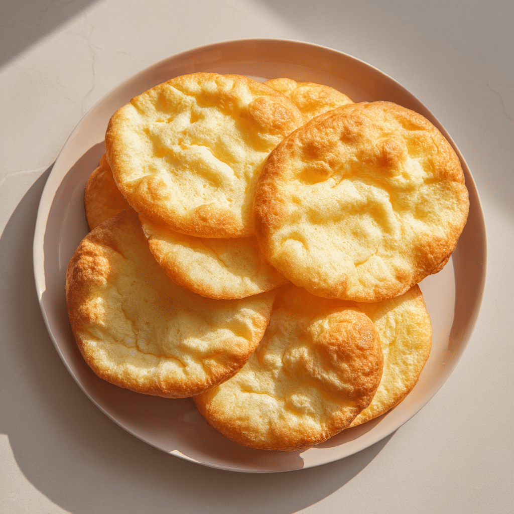 Cloud Bread (TikTok & Pinterest Viral) Recipe - Recipe Image