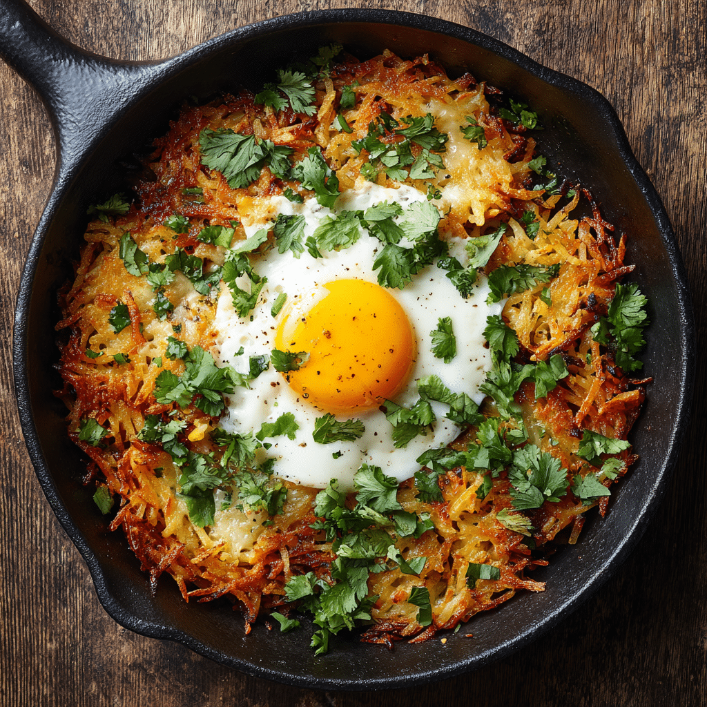 Crispy Rice Hash Browns with Creamy Center Recipe - Recipe Image