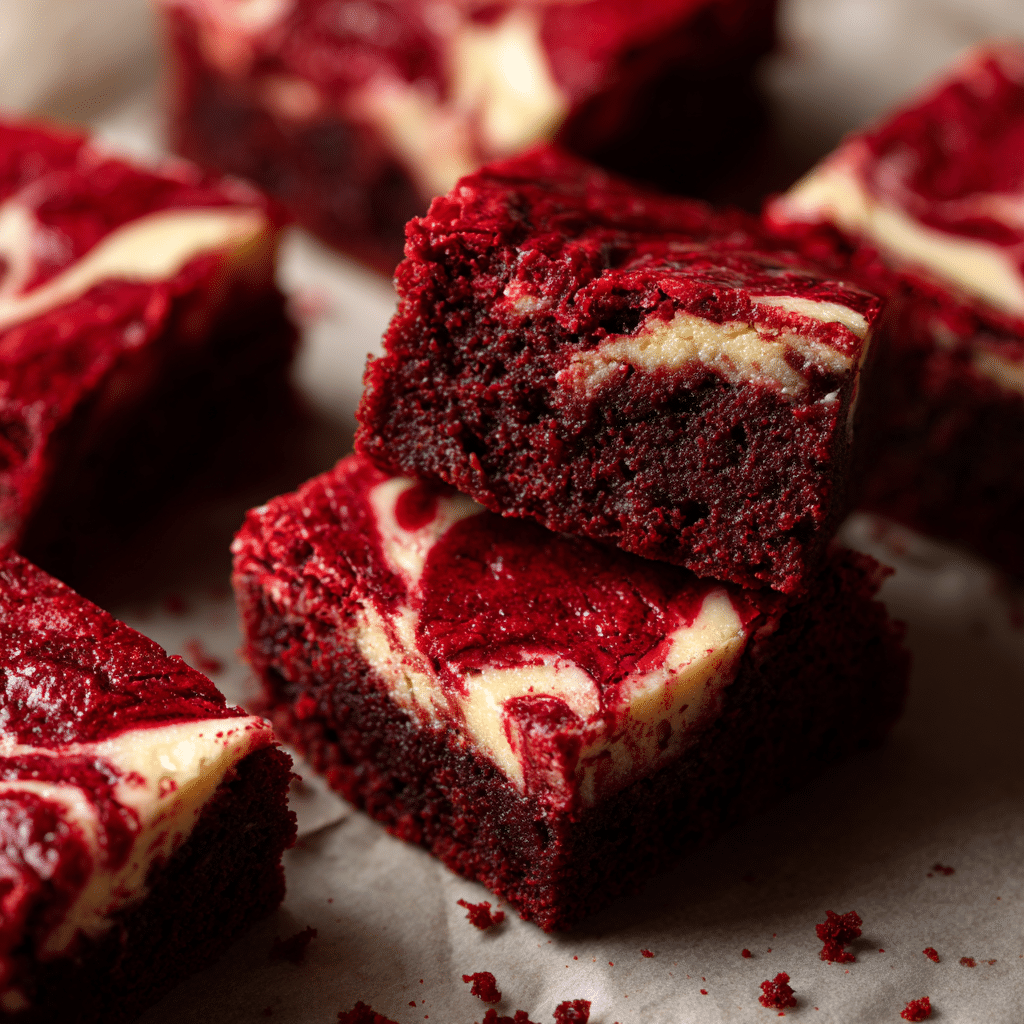 Red Velvet Brownies Recipe - Recipe Image
