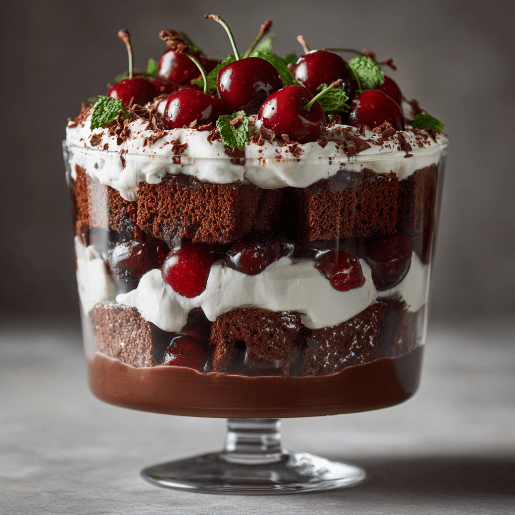 Black Forest Trifle Recipe