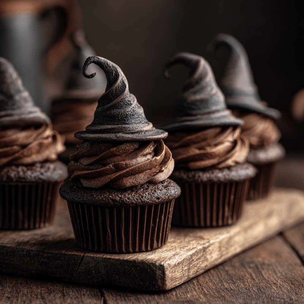 Harry Potter Sorting Hat Cupcakes Recipe