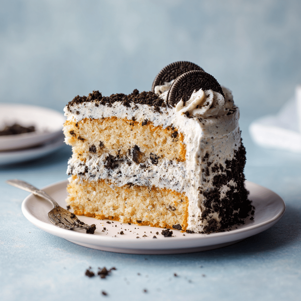 Vegan Vanilla Oreo Cake Recipe