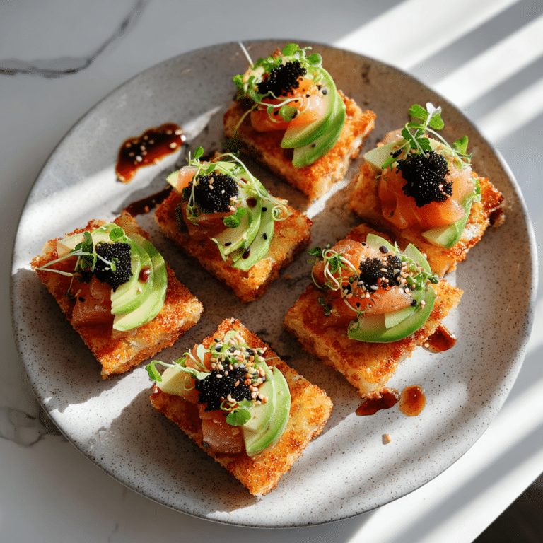 Air Fryer Sushi Toast Squares Recipe