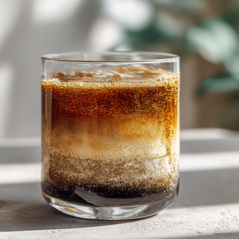 Olive Oil Coffee Tonic Recipe