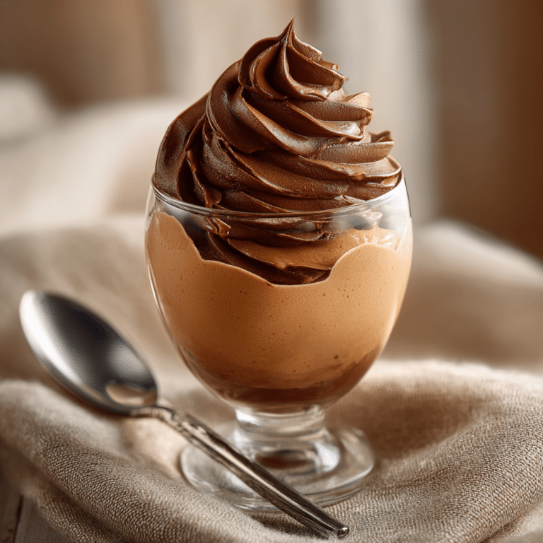 Sweet Potato Chocolate Mousse Recipe